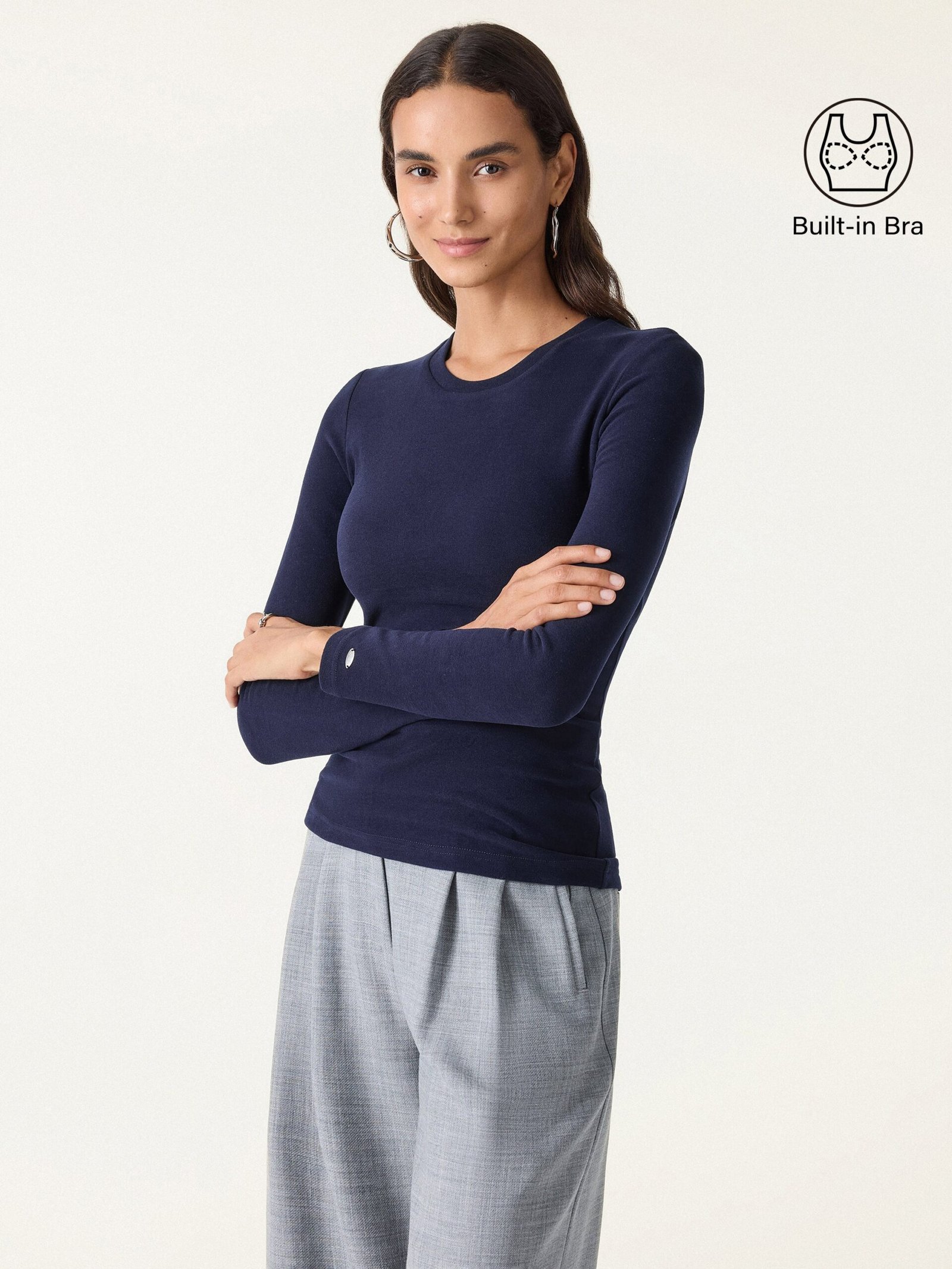 MaxWarm Crewneck Long Sleeve Brami - Image 4