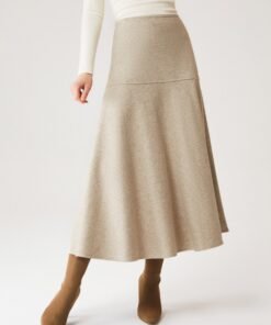 FuzzLuxe Flared Maxi Skirt