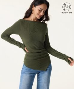 ProWarm Boatneck Side Tucks Asymmetrical Brami